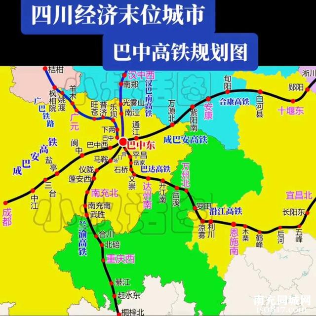 川东北的五大市是要各玩各了，南充已进三线，广元、巴中要抱团-2.jpg