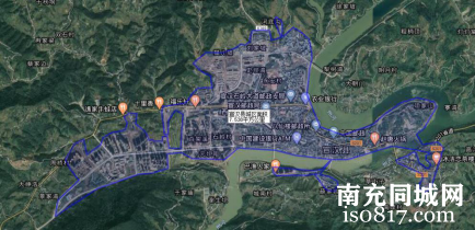 达州市2区4县1市城区面积排名，通州区排第一，知道谁排最后吗-y10.jpg