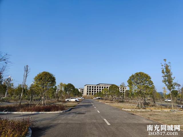 蓬安县锦屏镇上林园旁边道路上，乱停着好多车辆-6.jpg