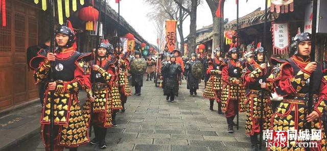 “张飞巡城”来了 巴西郡太守张飞镇守阆中7年丨非遗春节-1.jpg