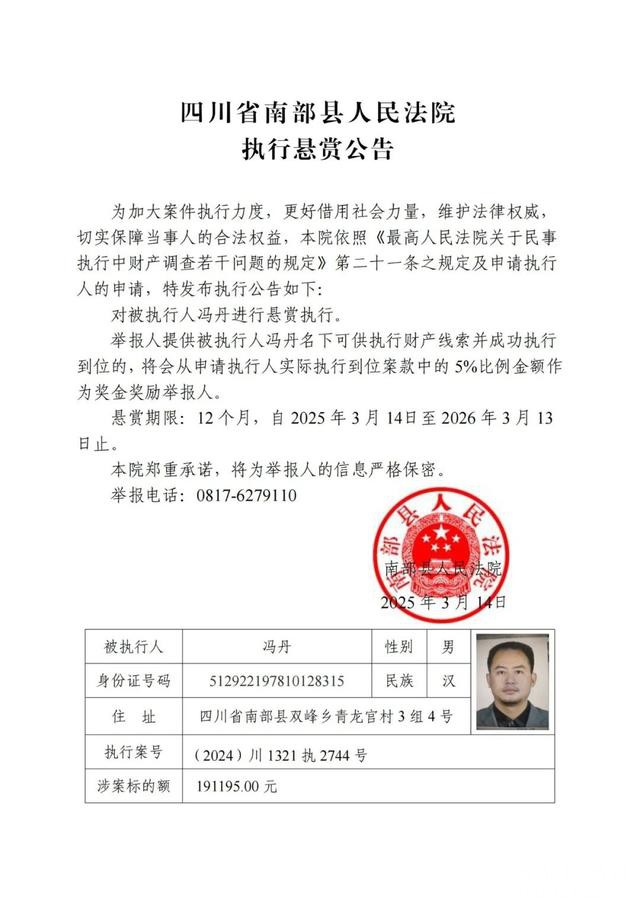 南部县人民法院发布最新执行悬赏公告：发现这9人线索立即举报！-4.jpg